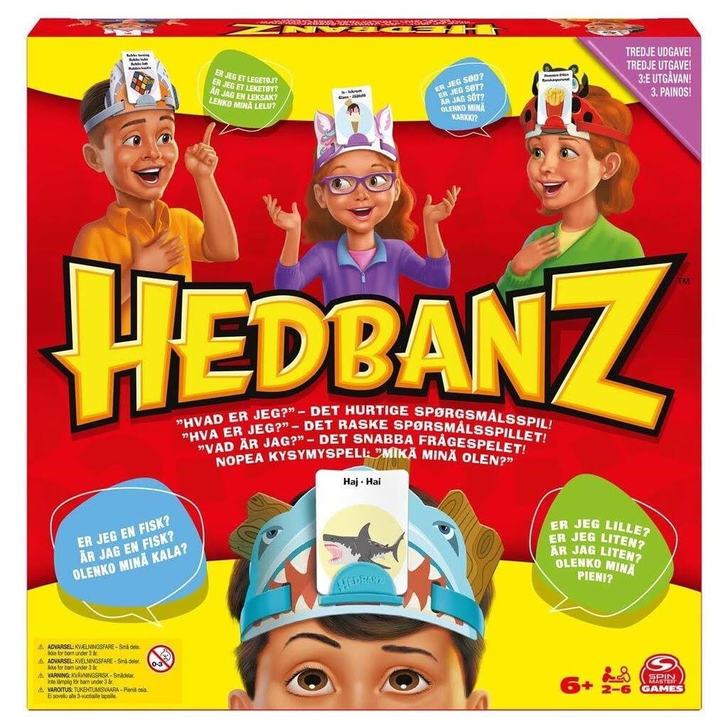 SM Games & Puzzles Hedbanz DK/NO/SE/FI