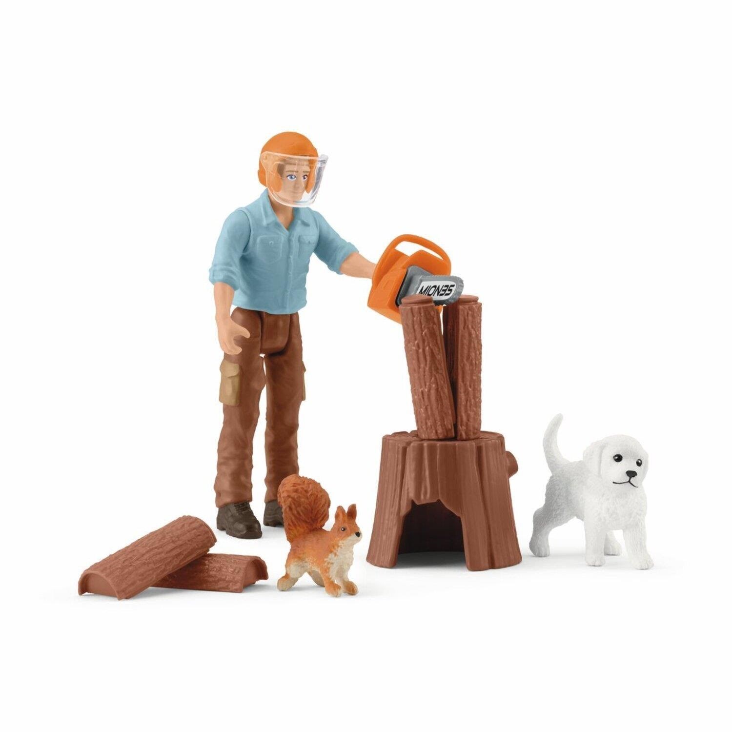 Schleich Pocket Set Skovfoged Legetøj 81475