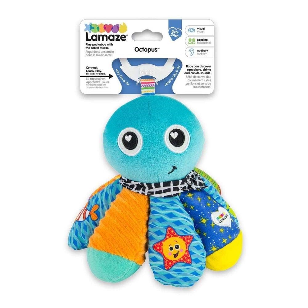 Lamaze Clip & Go Salty Sam The Octopus Babylegetøj 941-27514