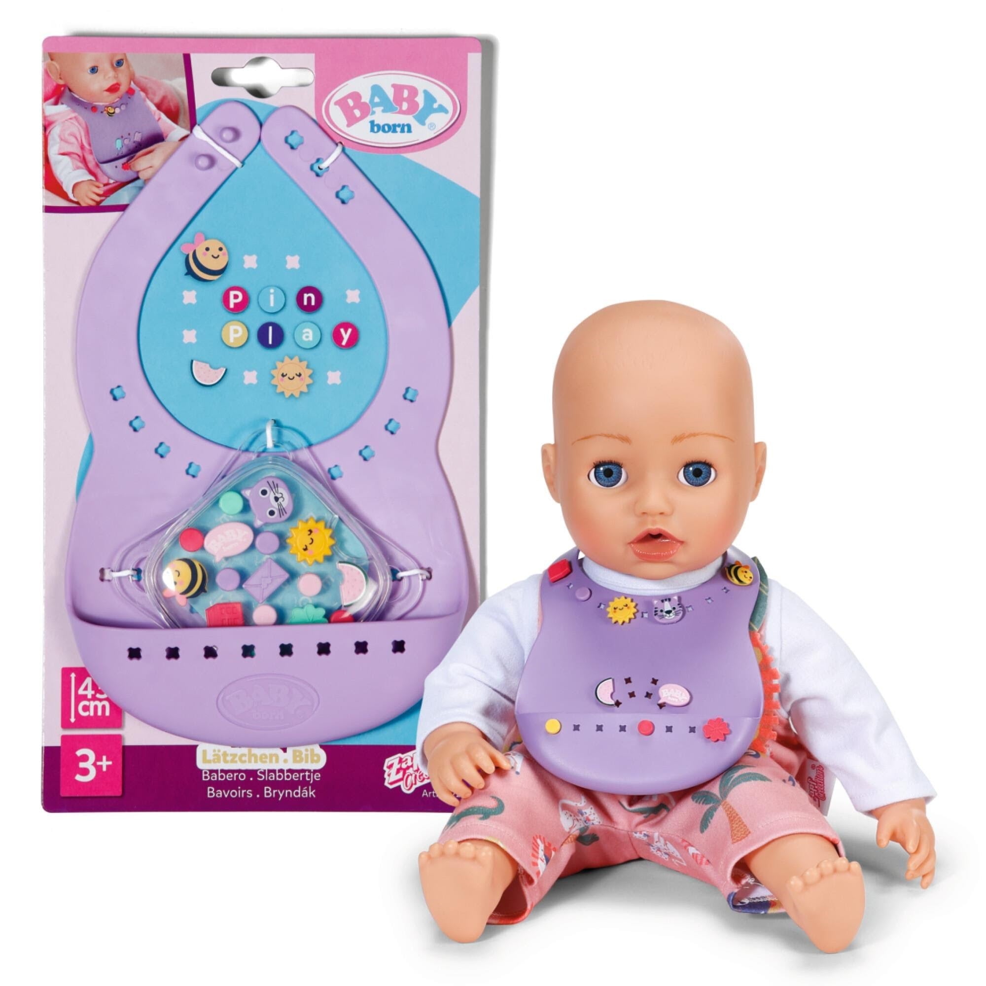 Baby Born Bib Pinplay Dukker Og Dukketilbehoer 837221