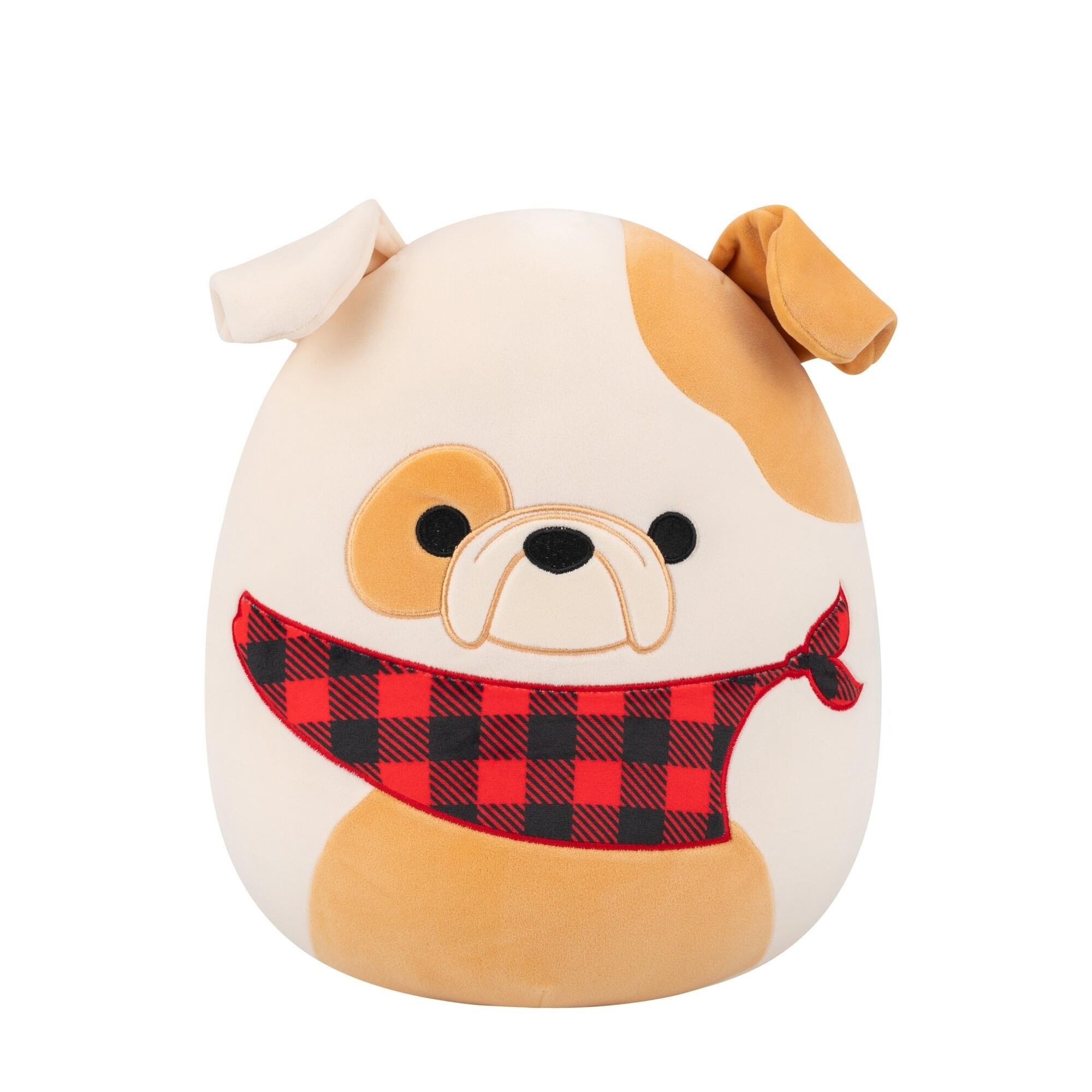 Squishmallows 30 cm P24 Brock Bulldog Bamser 248585