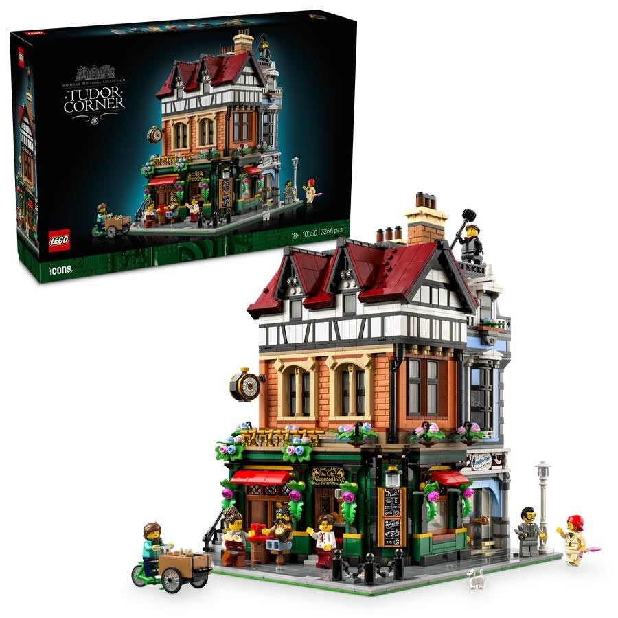 LEGO Icons 10350 Hjørnebygning i tudorstil