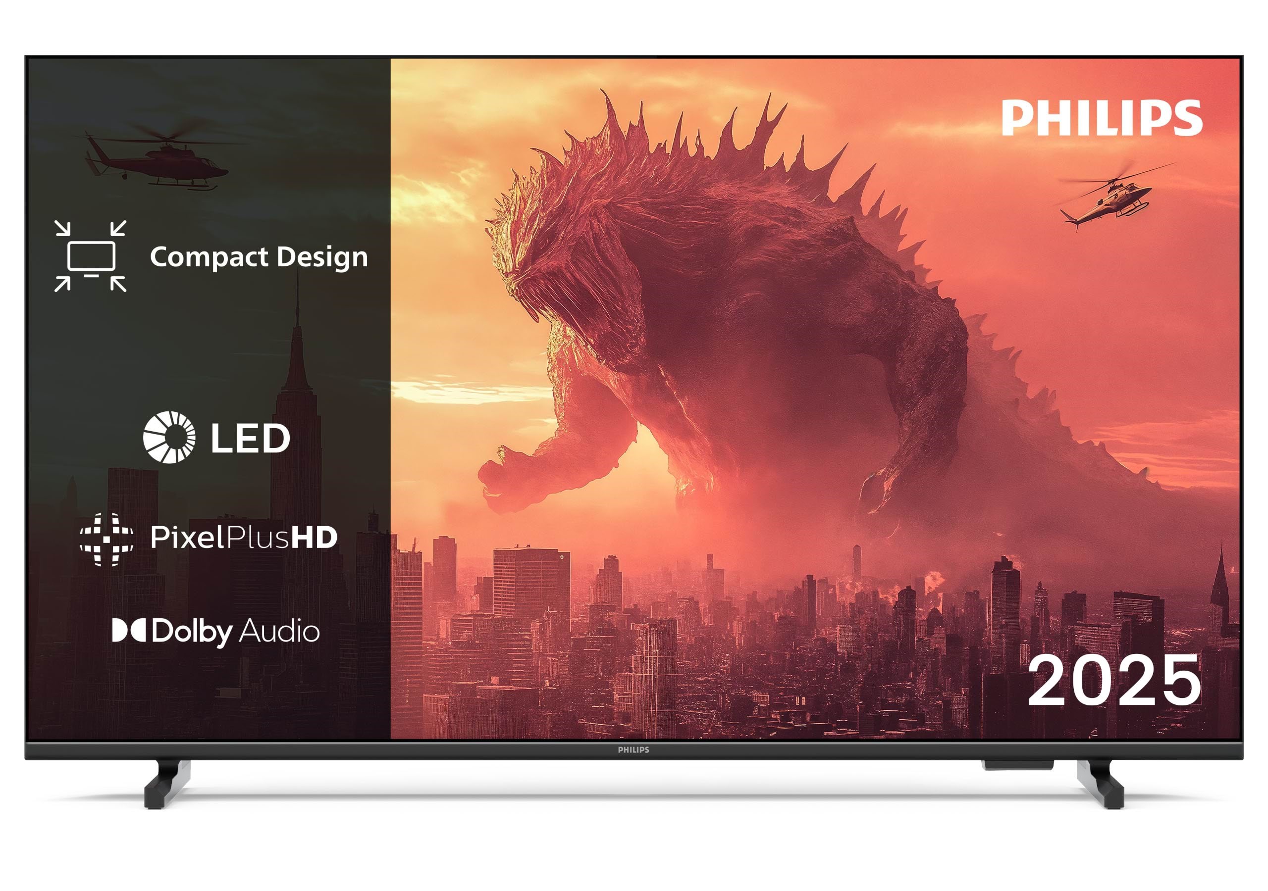 Philips 43" Fladskærms TV LED 1080p (FullHD) High Dynamic Range 10 (HDR10) 43PFS5500