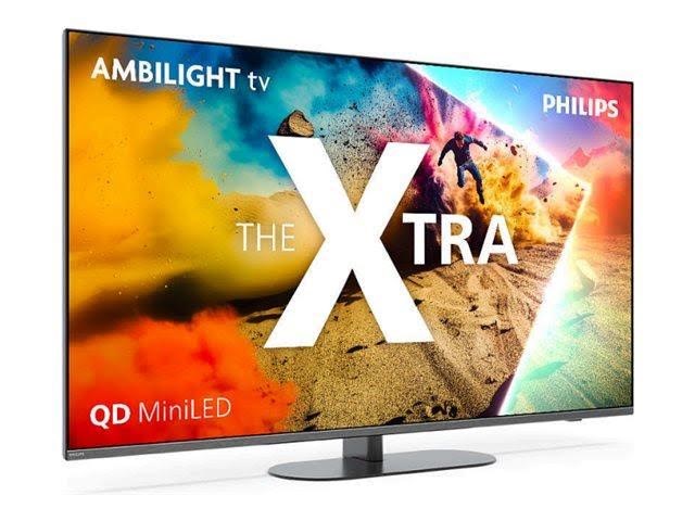 Philips 65" Fladskærms TV LED 4K Dolby Vision 65MLED950/12 Ambilight Fjernsyn Grå