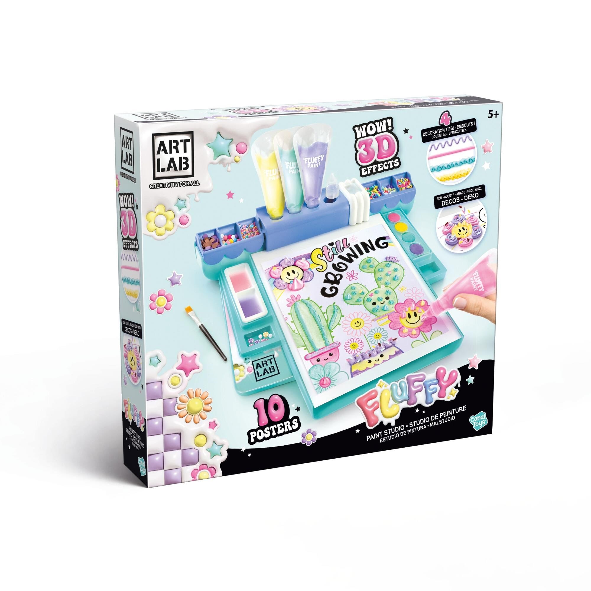 Art Lab Fluffy Paint Studio Kreativt Legetøj 123017
