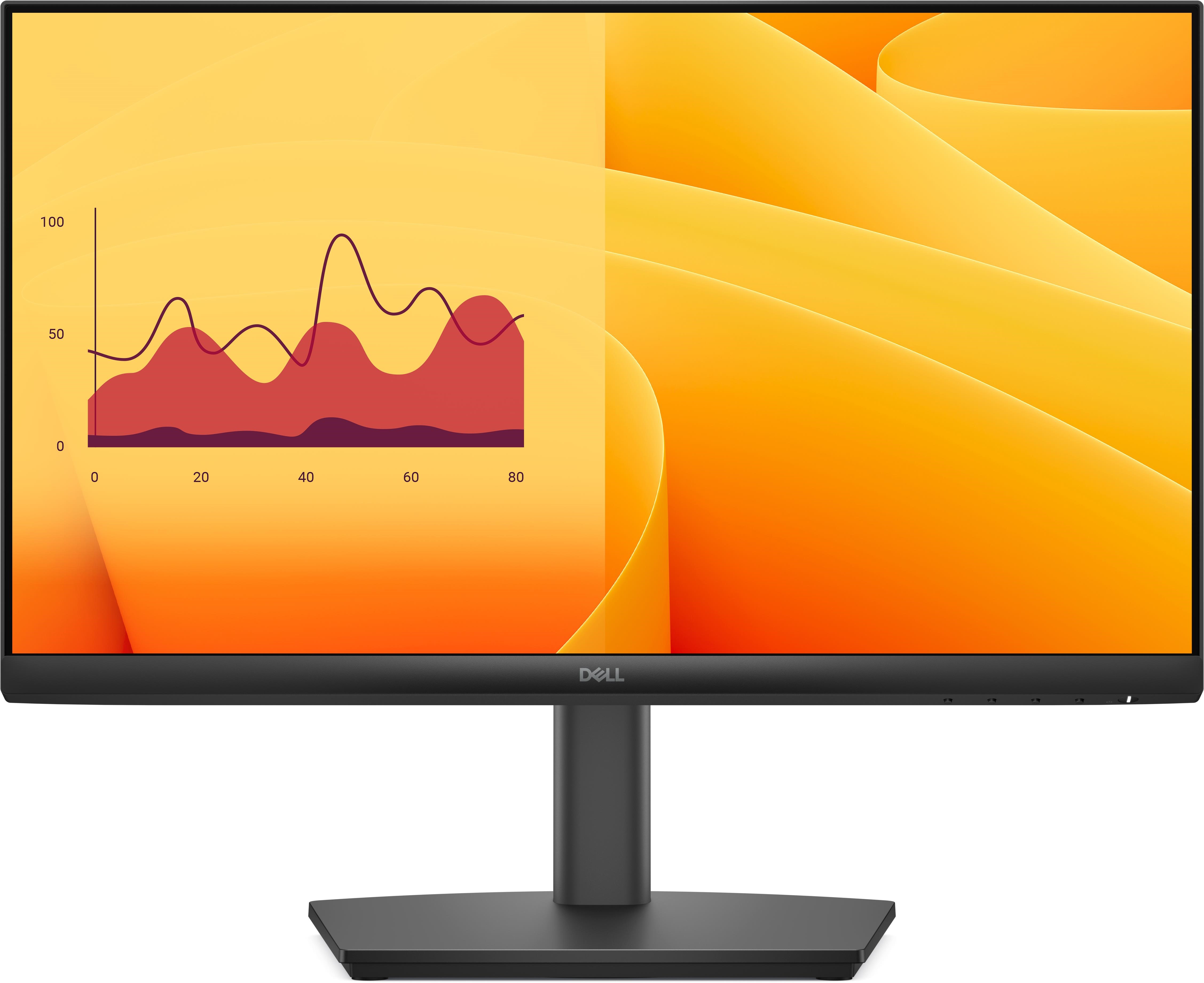 22" Dell E2225HSM - 1920x1080 (FHD) - 100Hz - VA Computerskærm Black DELL-E2225HSM