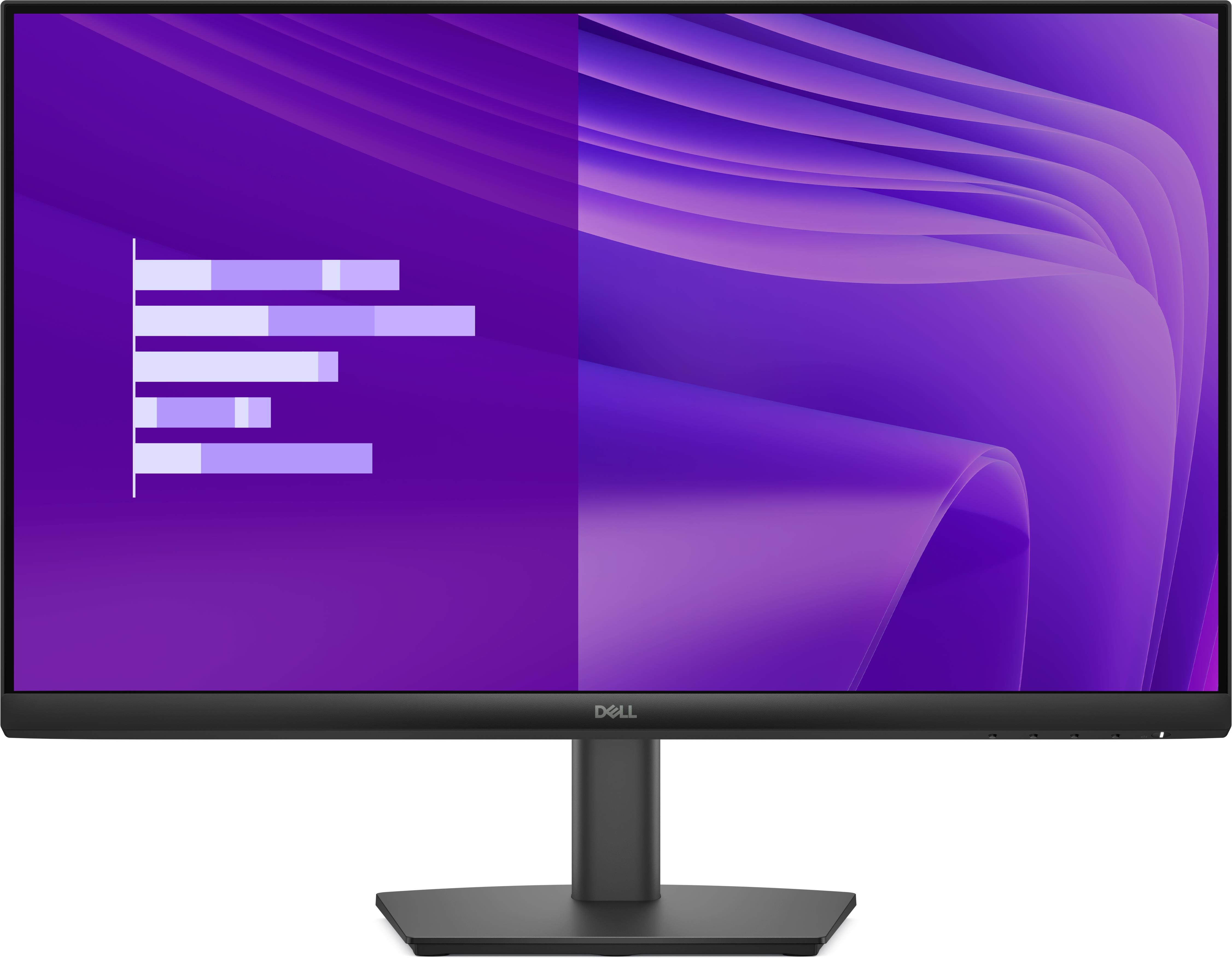 24" Dell Pro E2425HM - 1920x1080 (FHD) - 100Hz - IPS Computerskærm Black DELL-E2425HM