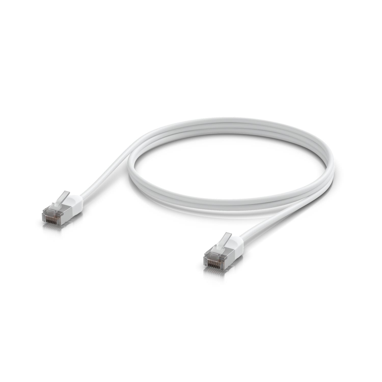 Ubiquiti UniFi Premium Patch Cable Outdoor White 1M - Hvid - 1m Netværkskabel UACC-Cable-Patch-Outdoor-C6A-1M-W