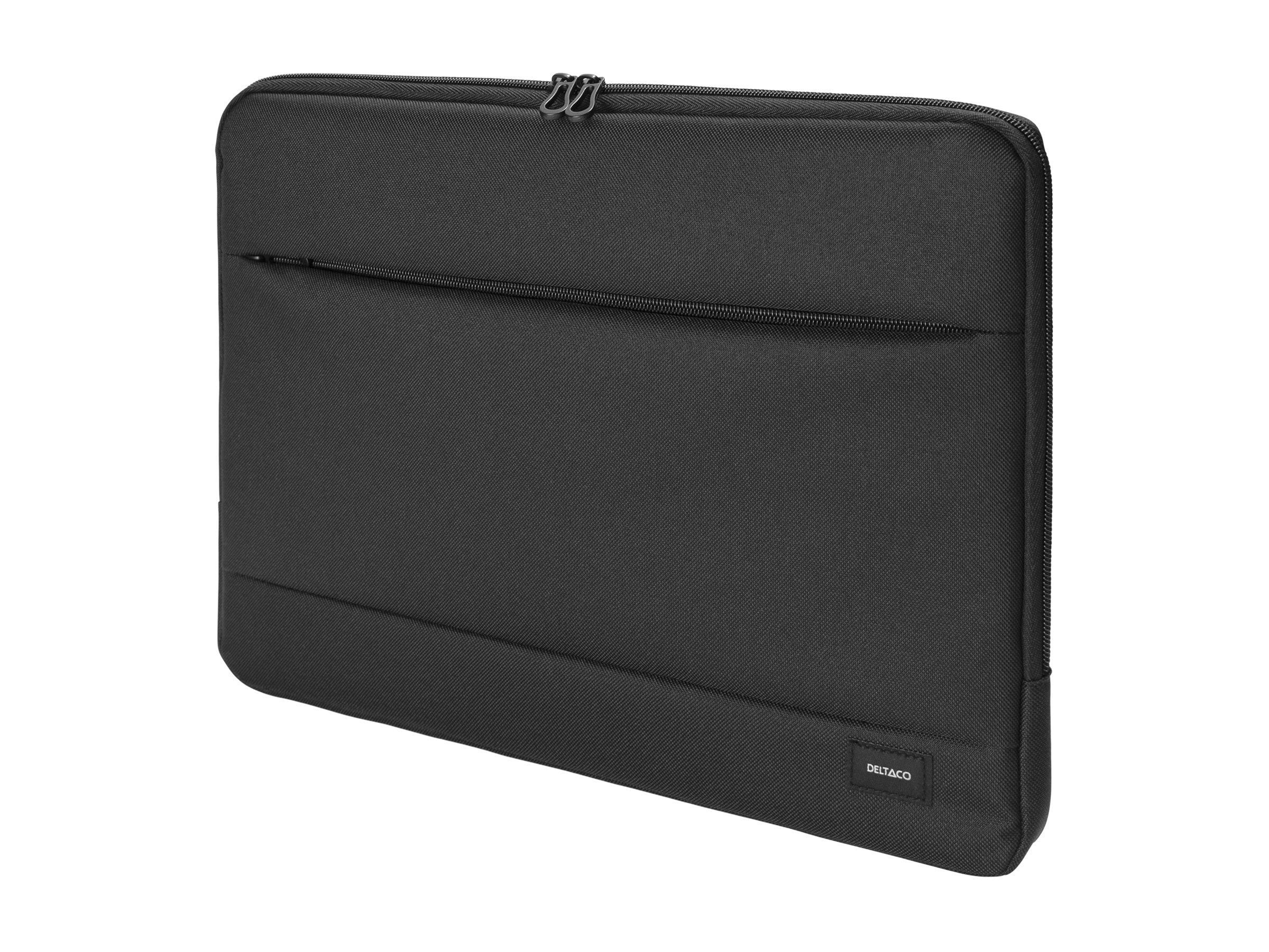 Deltaco - notebook sleeve - made of recycled polyester Taske Sort NV-803-R