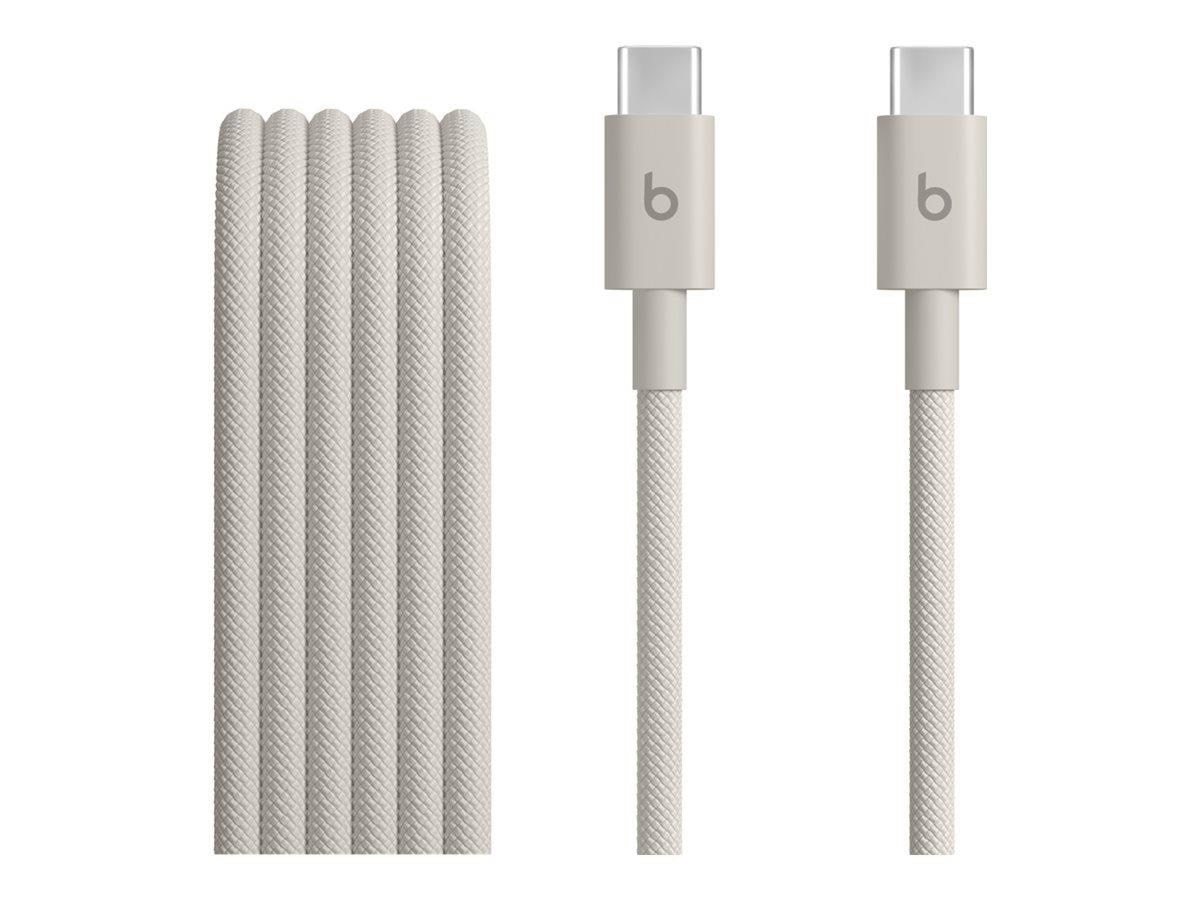 Apple Beats USB-C to USB-C Woven Cable (1.5 m / 5 ft) - Surge Stone Usb Kabel Grå MDGD4ZM/A