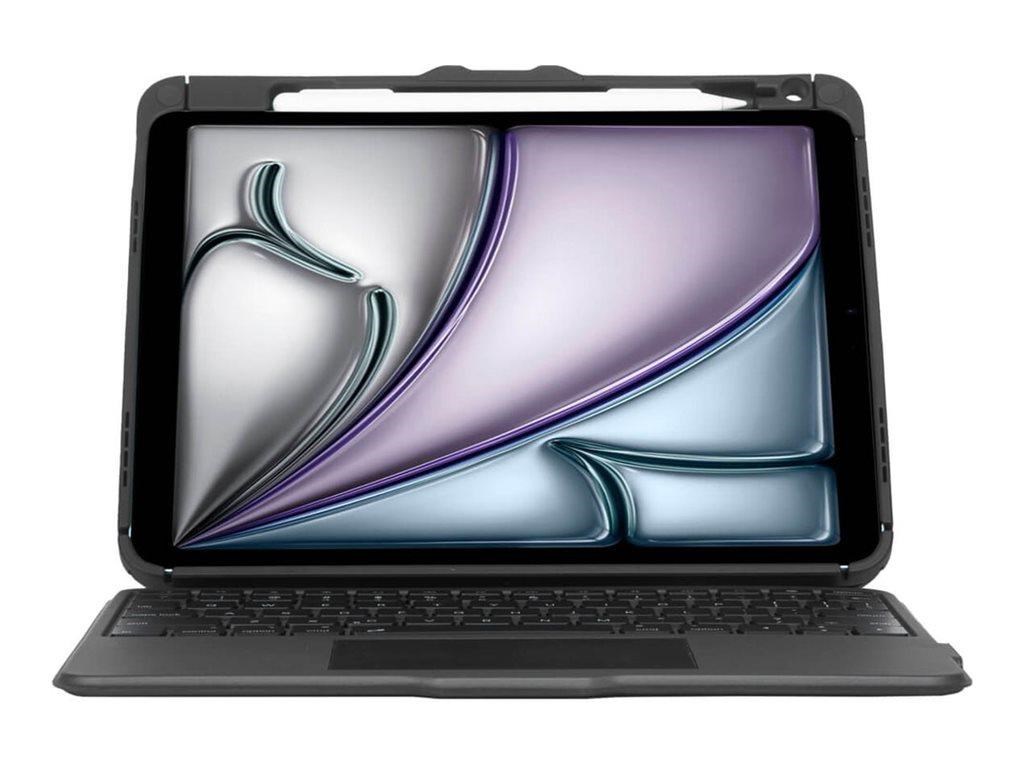 Targus Versavu - keyboard and folio case - Tastatur & Folio sæt - Nordisk - Sort
