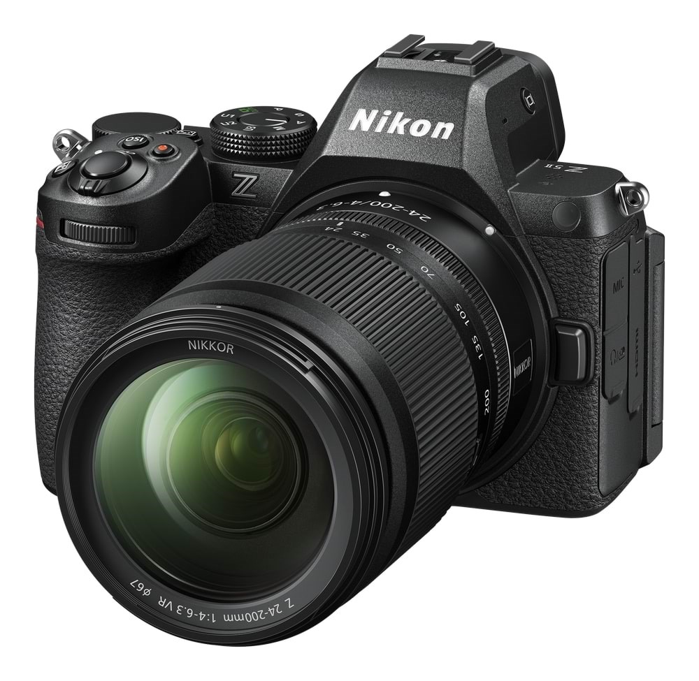 Nikon Z5 II Kit w/ 24-200mm f/4-6.3 VR Kamera Sort VOA170K003