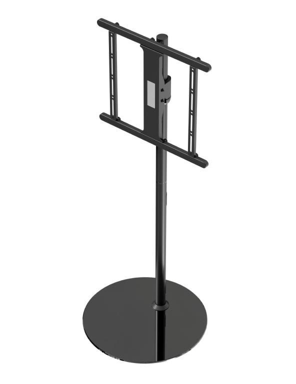 Gembird TV Floor Stand - 40° Rotation - 8° Tilt - 32"-65" - Max - Maks 35 kg - Maks størrelse 65" Tv Ophæng Sort TVS-65S-02