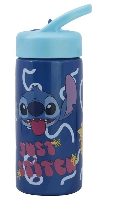 Stitch sipper water bottle 410ml Skoletilbehoer 088808718-75031