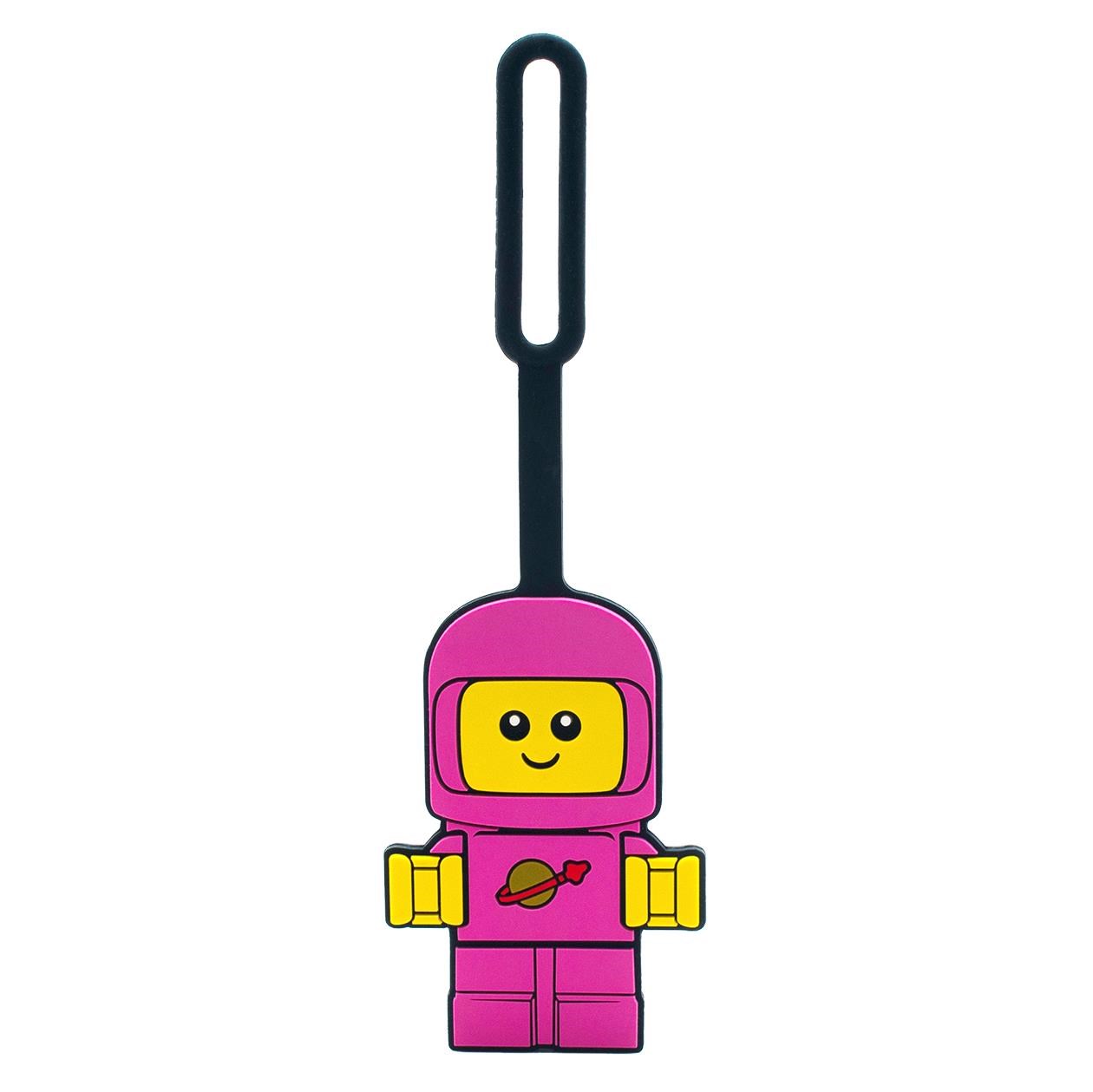Euromic LEGO Bag Tag/Luggage tag Spacebaby Pink Hobby Artikler 4006151-53649