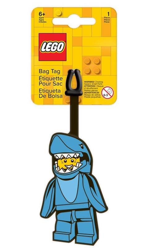 Euromic LEGO Iconic Bag Tag-Shark Suit Guy Hobby Artikler 4006151-52540