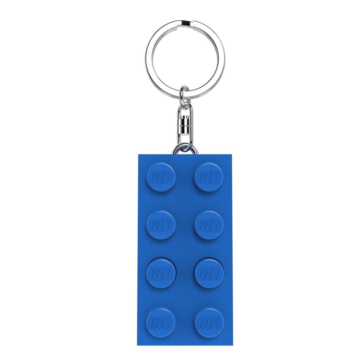 Euromic LEGO Minifigurines Keychain Light 2x4 Brick Blue Hobby Artikler 4006036-KE234HB