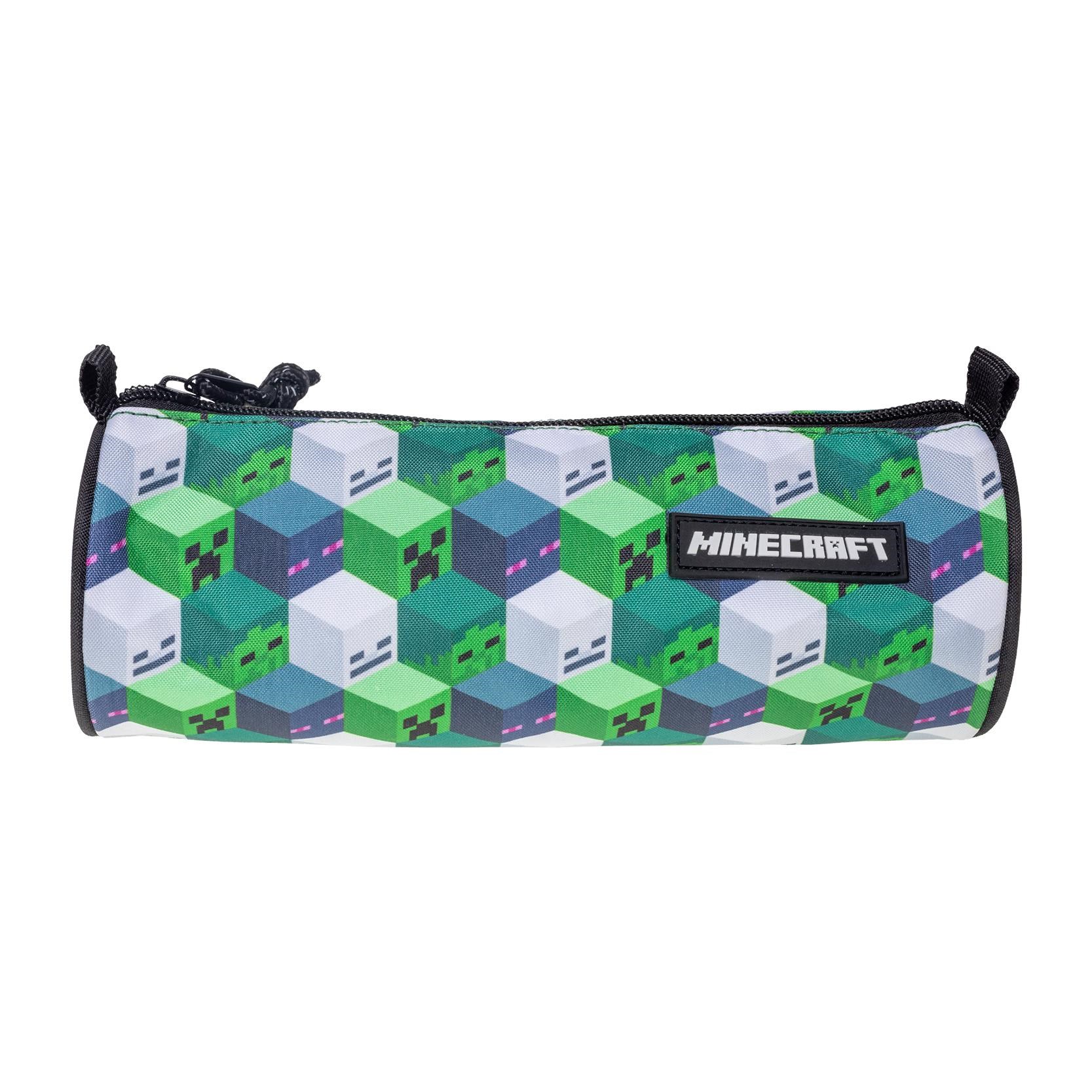 Euromic MINECRAFT Round pencil case 22 x 7 cm Skoletilbehoer 166508100
