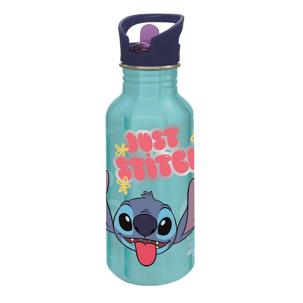 Euromic STITCH ALU bottle sipper 545 ml Skoletilbehoer 088808728-75025