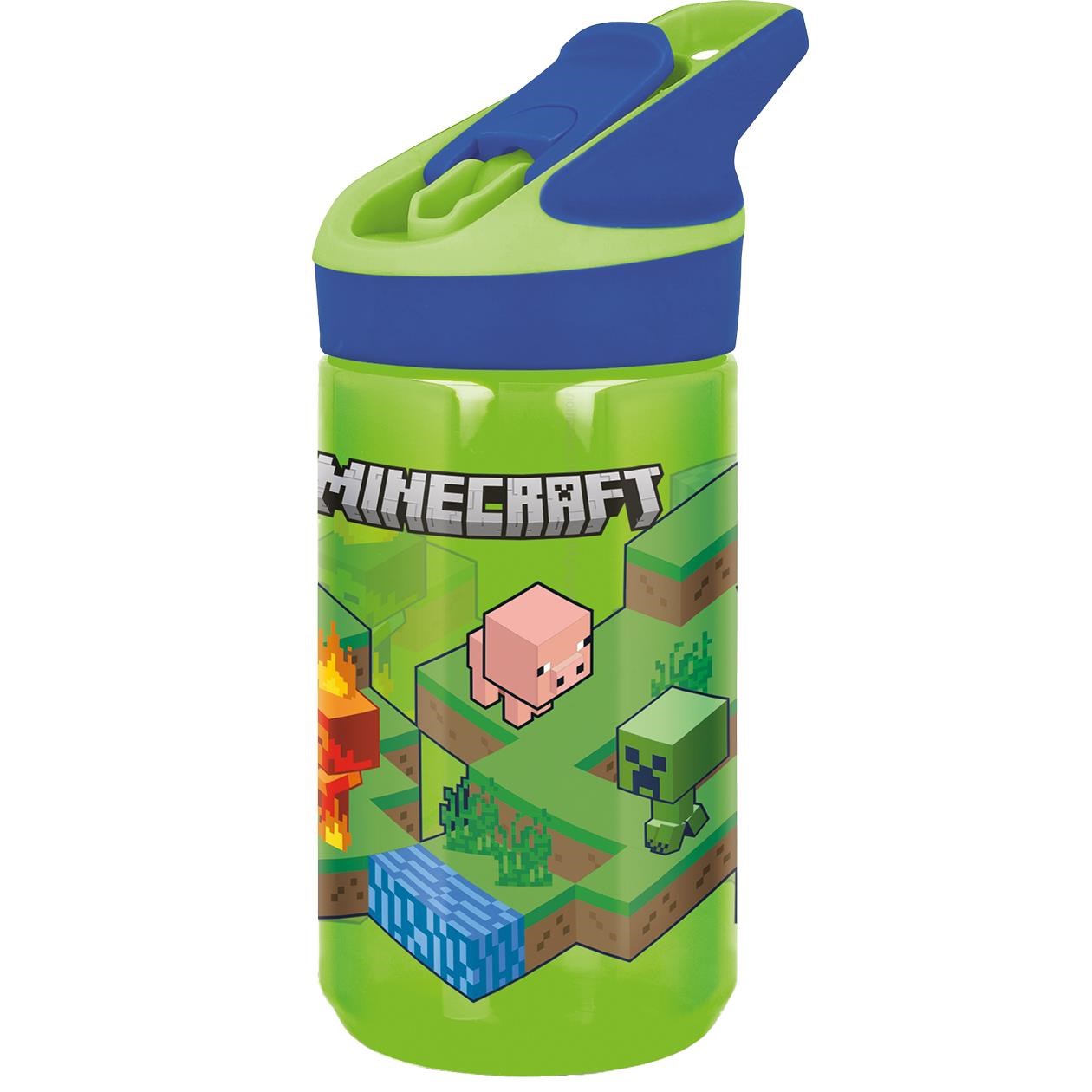 Euromic MINECRAFT Ecozen water bottle 480ml Skoletilbehoer 088808724-40495