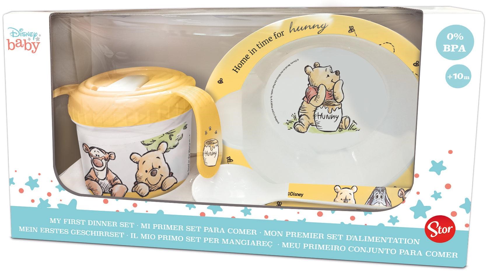 Euromic BABY 3-pc. GIFT BOX SET mug bowl & spoon WTP Babyudstyr 088608703-13707