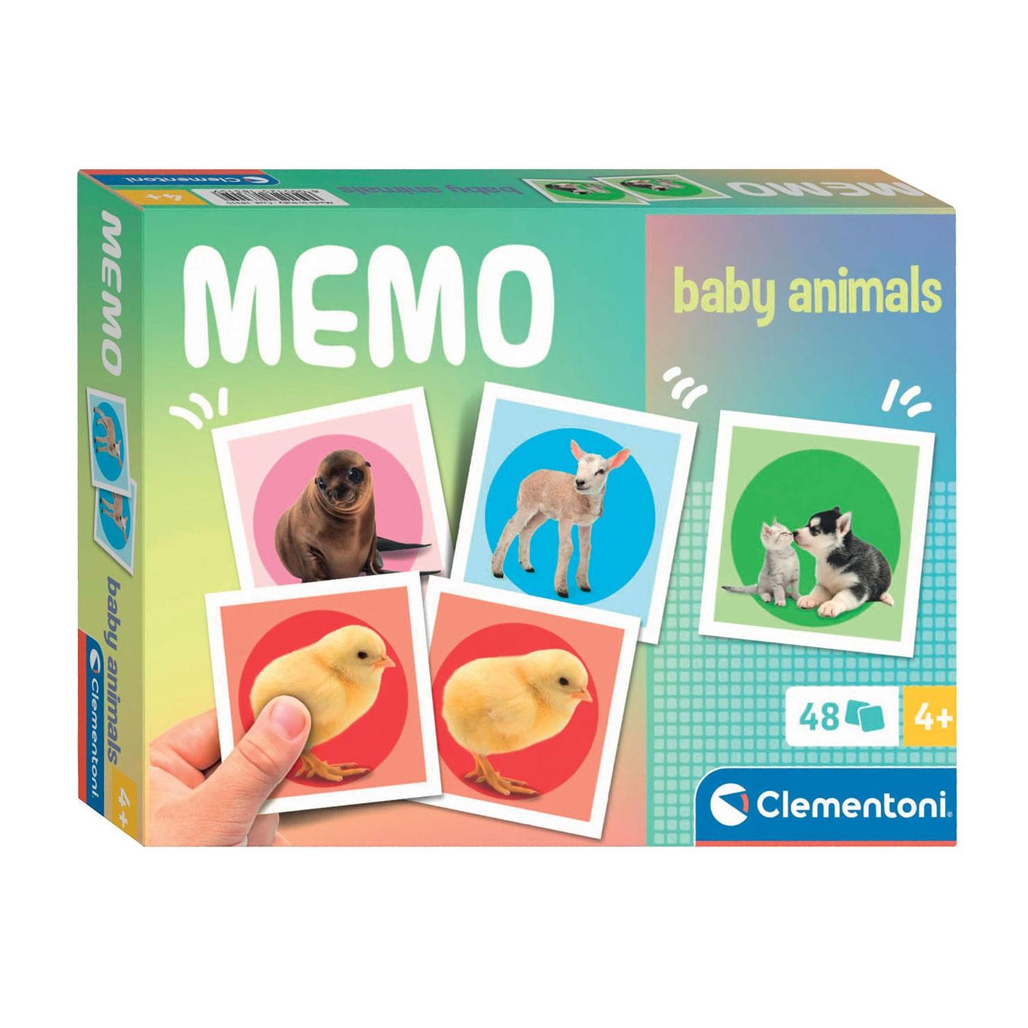 Clementoni Memo Game Baby Animals Brætspil 18315