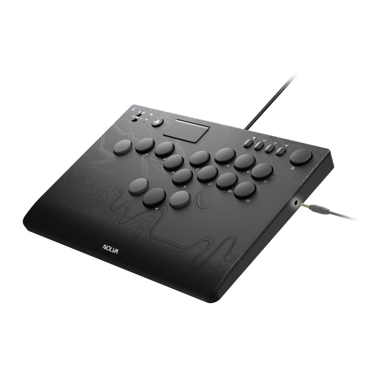 HORI NOLVA Mechanical All-Button Arcade Controller for PC & PS5 - Wired Controller - PC