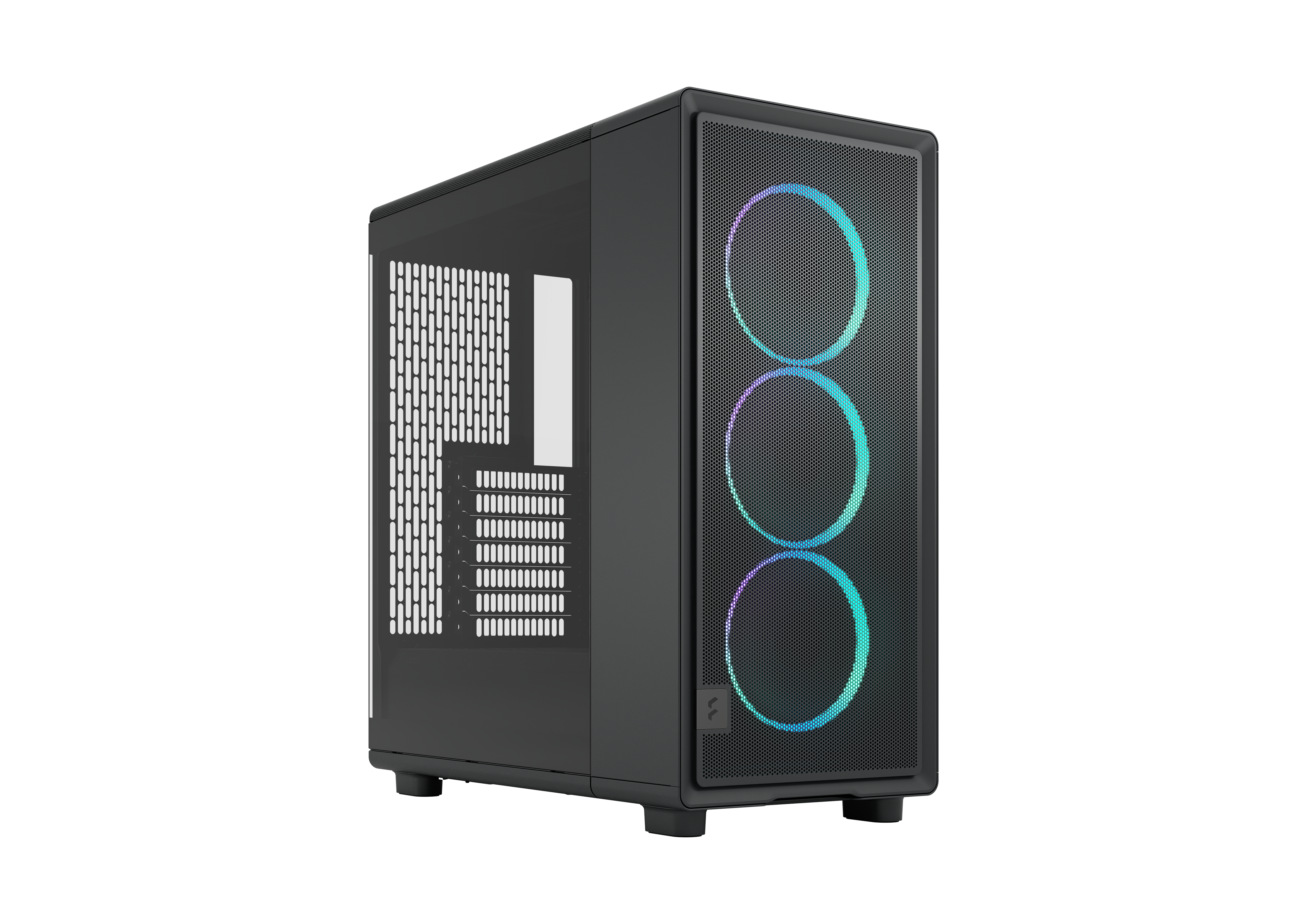 Fractal Design Epoch Black TG RGB - Kabinet - Miditower - Sort Kabinet FD-C-EPO1A-04