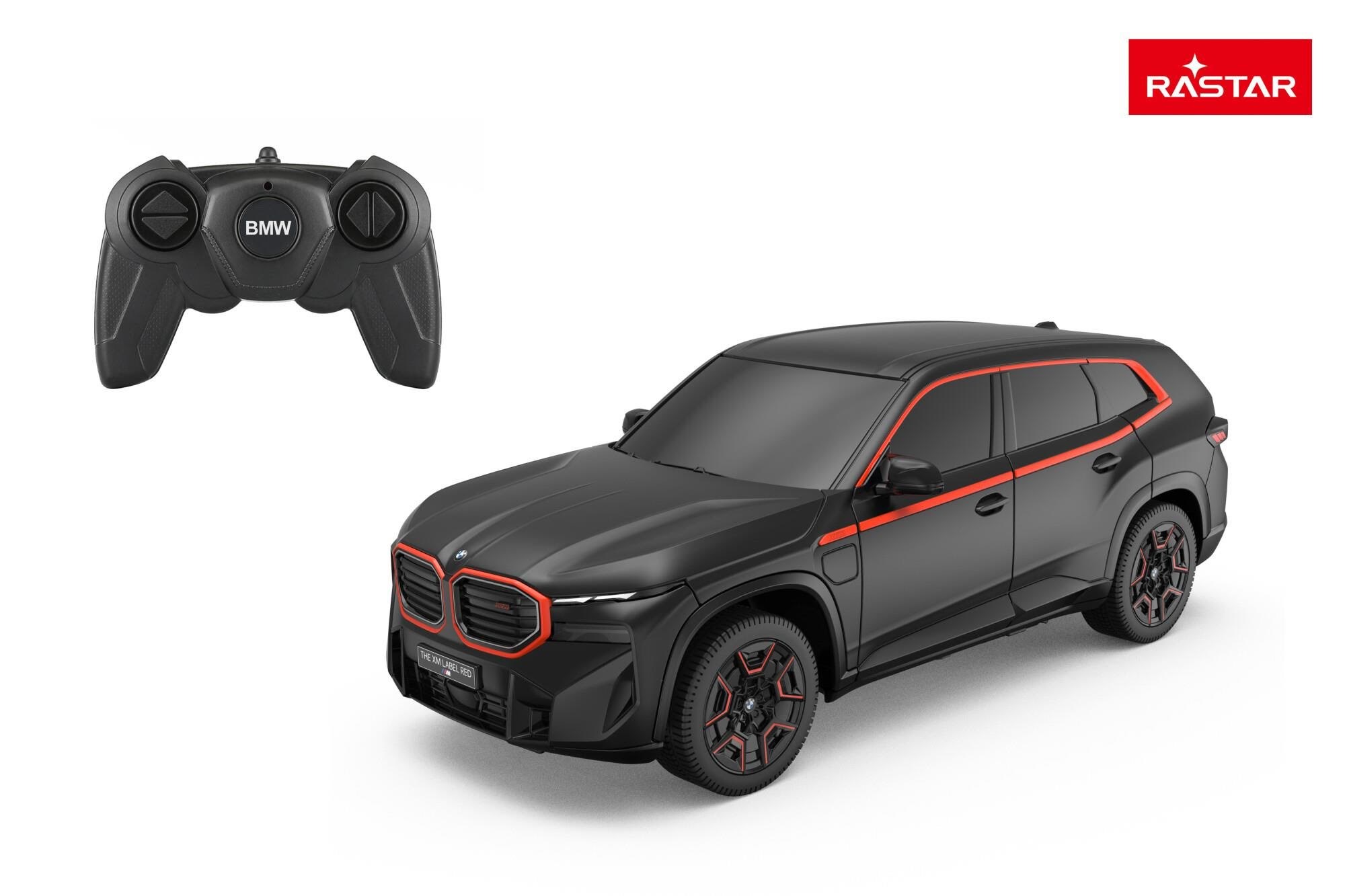 RASTAR R/C 1:24 BMW XM Sort Fjernstyret Bil 10240