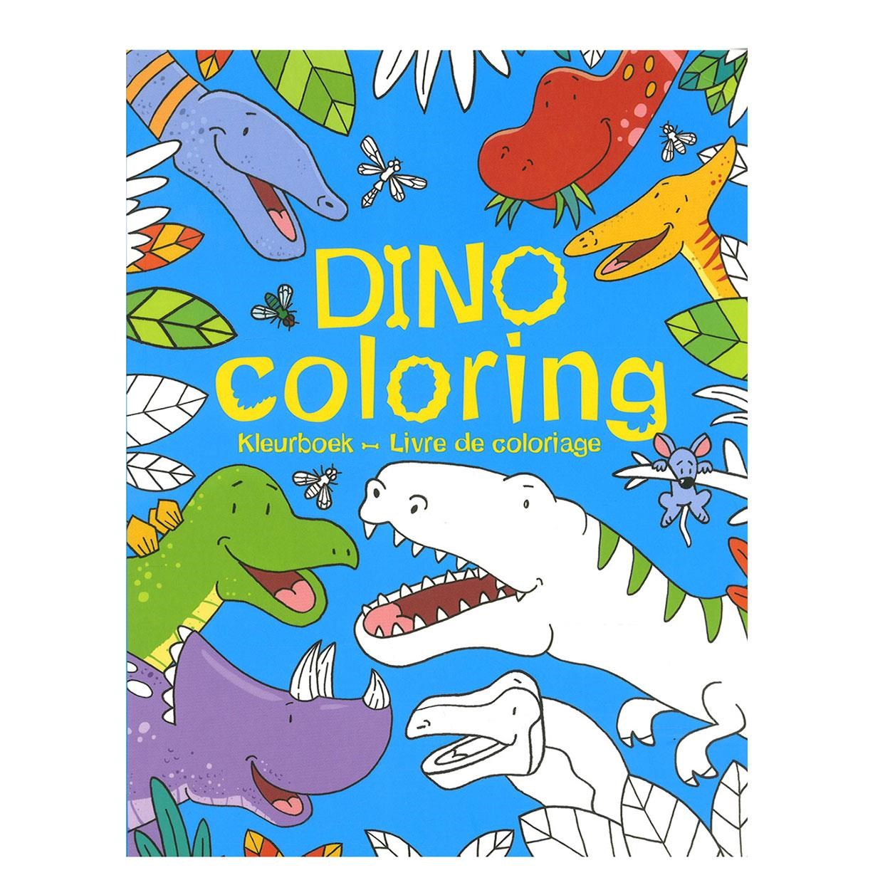 Deltas - Dino Coloring Hobby Artikler Malebog 0690742
