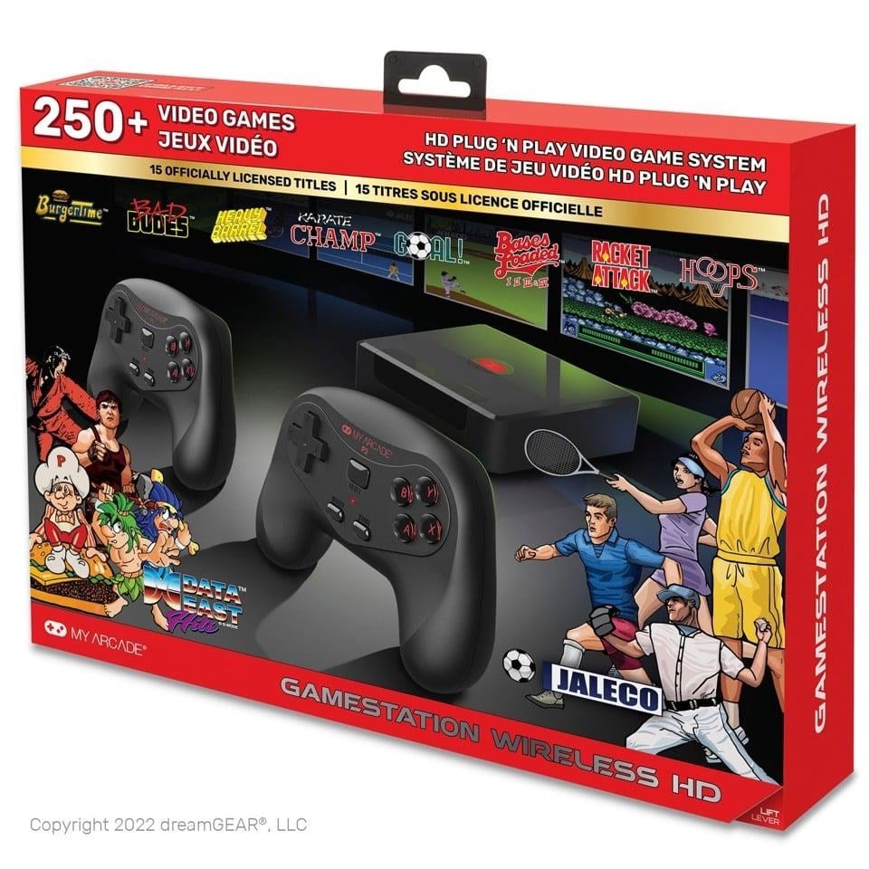 My Arcade GameStation Wireless HD DATA EAST + JALECO Spillekonsol DGUNL-4144