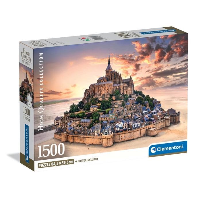 Clementoni Mont Saint-Michel (1500) Puslespil 31730