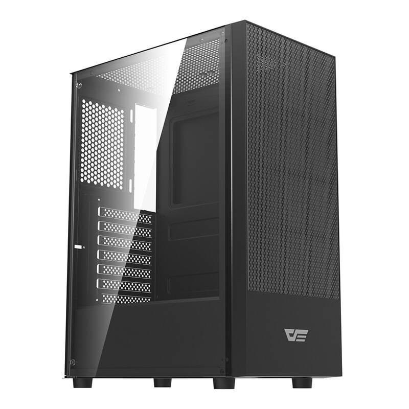 Darkflash A290 - Kabinet - Miditower - Sort Kabinet A290 BLACK WITHOUT F