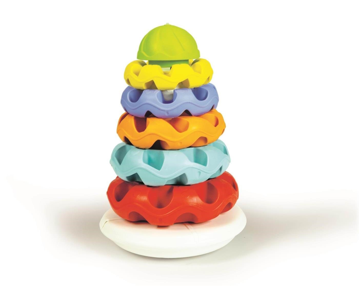 Clementoni Stacking Rings Babylegetøj 17732