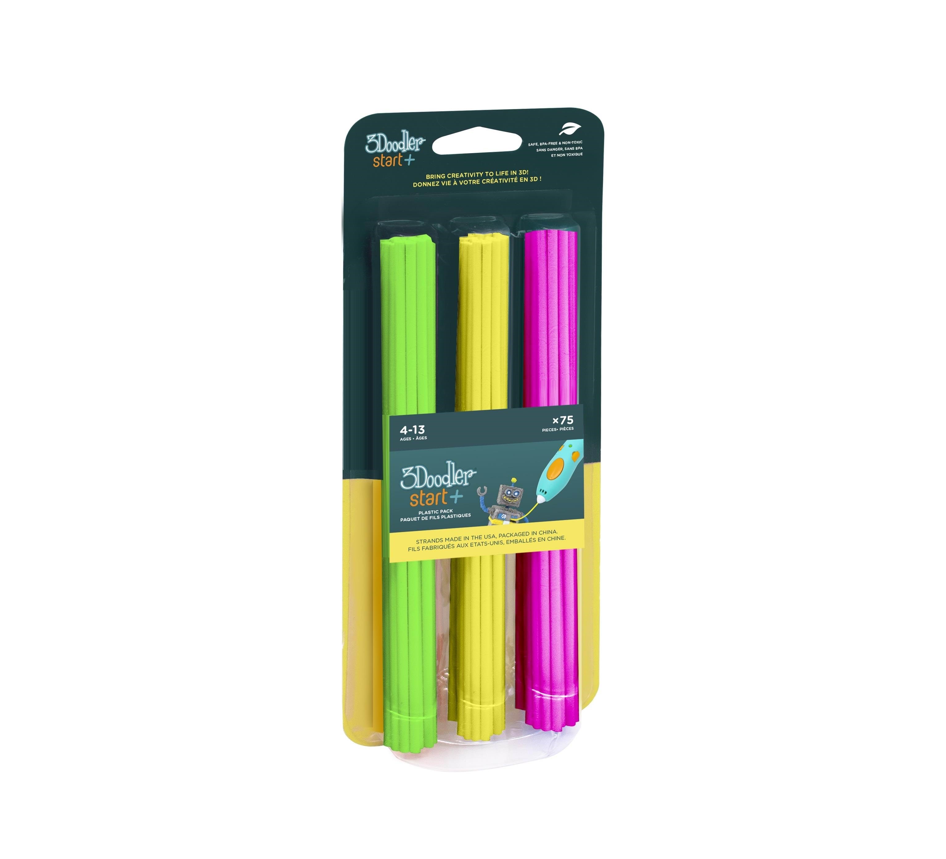 3Doodler Start+ Eco Filament - 75 Strands Kreativt Legetøj 3DS-ECO-MiX4-75