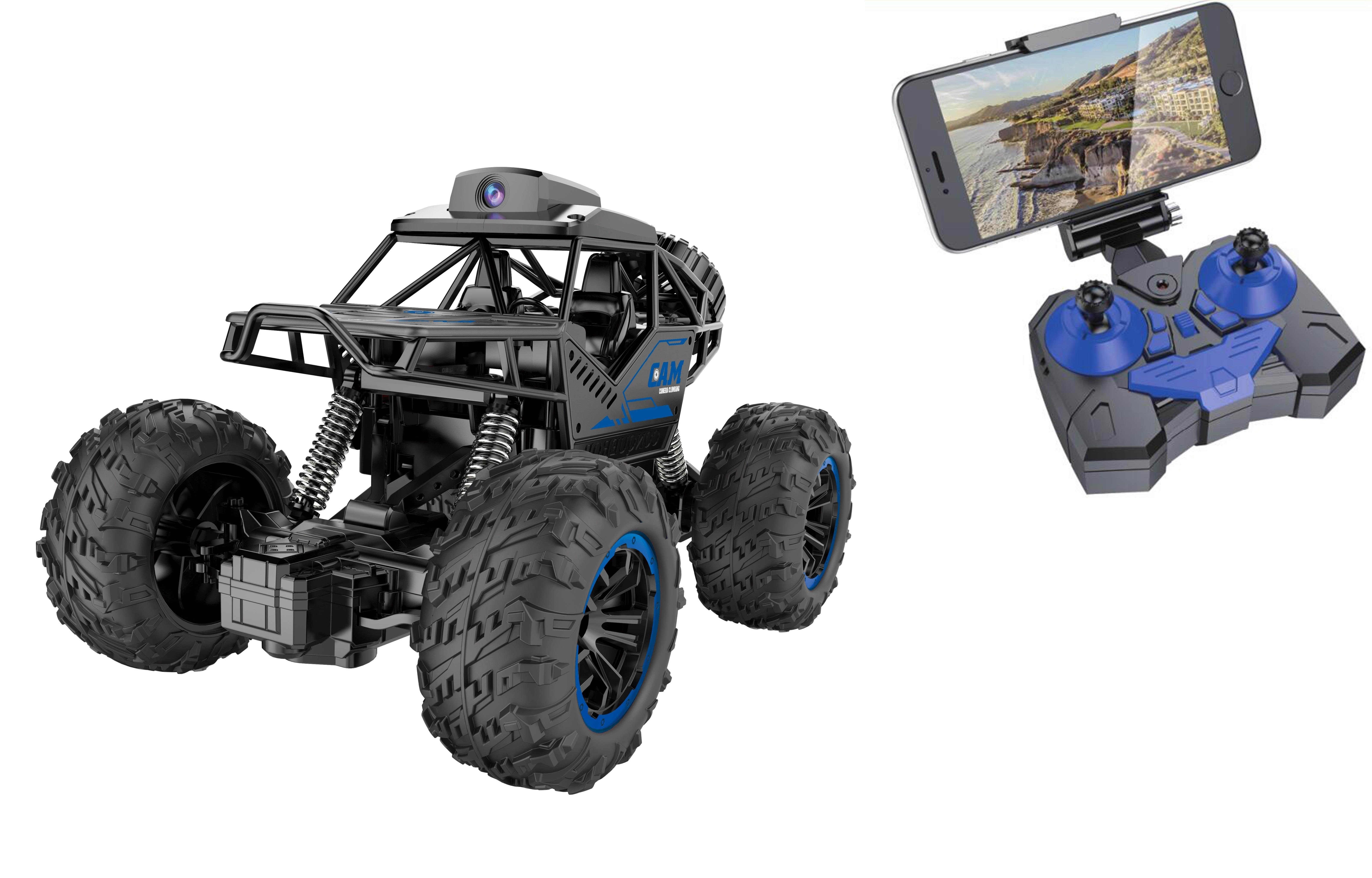 Gear4Play Wifi Cam Rock Crawler Fjernstyret Bil RC1123