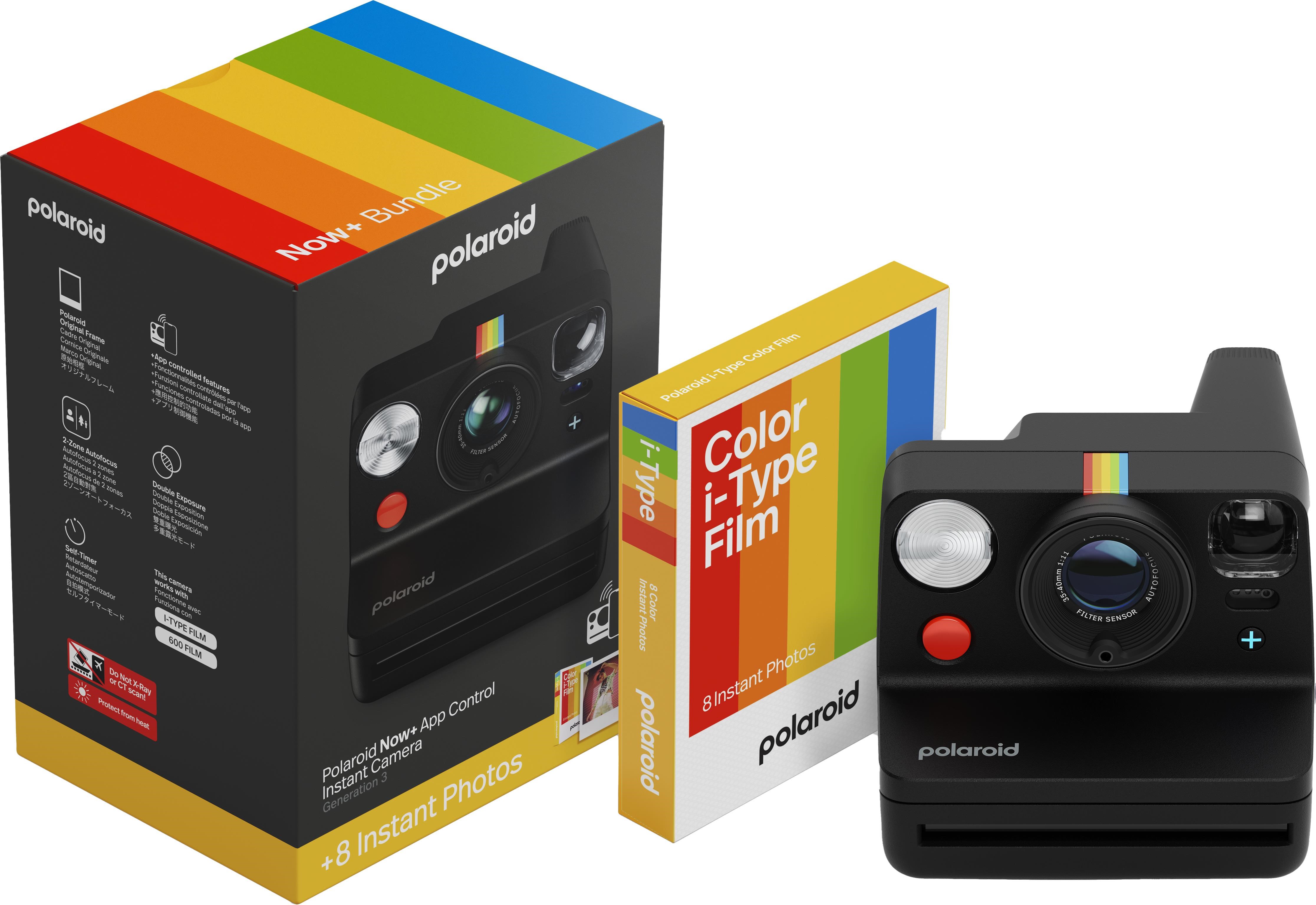 Polaroid Now+ Gen 3 Everything Box - Sort Kamera 006575