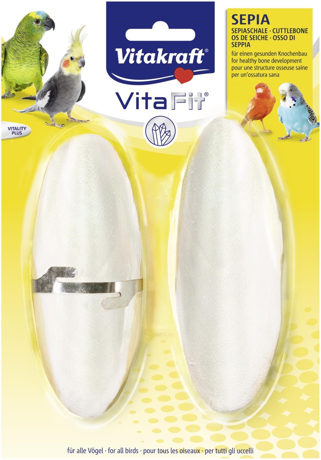 Vitakraft - Vitafit Cuttlebone Fuglebure Huse Tilbehoer 31317
