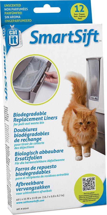 Catit Design Biodegr. Replacem. Liner 40 Katteudstyr H50540