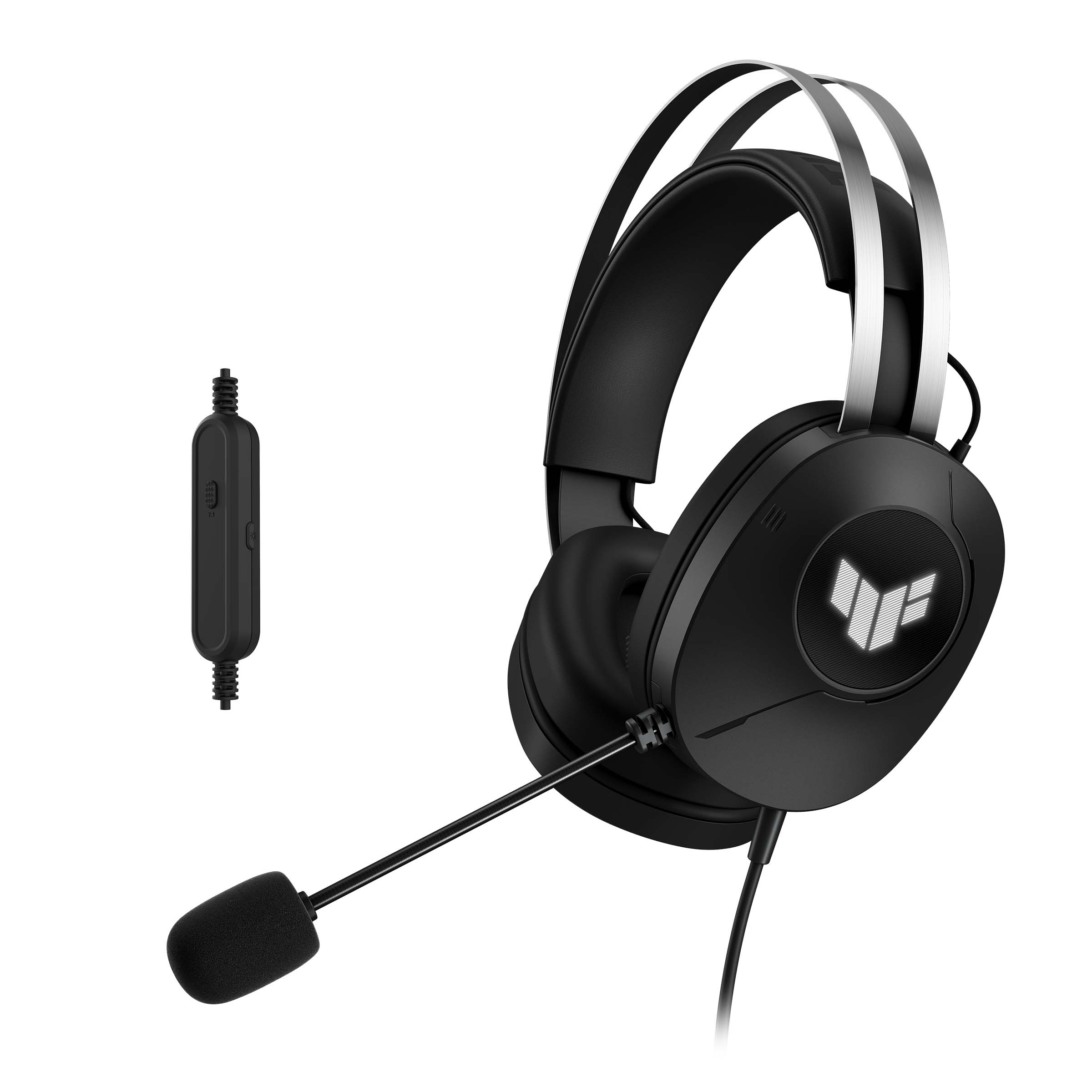 ASUS TUF Gaming H1 Gen II Hovedtelefoner Og Headset Sort 90YH044B-BHUA00