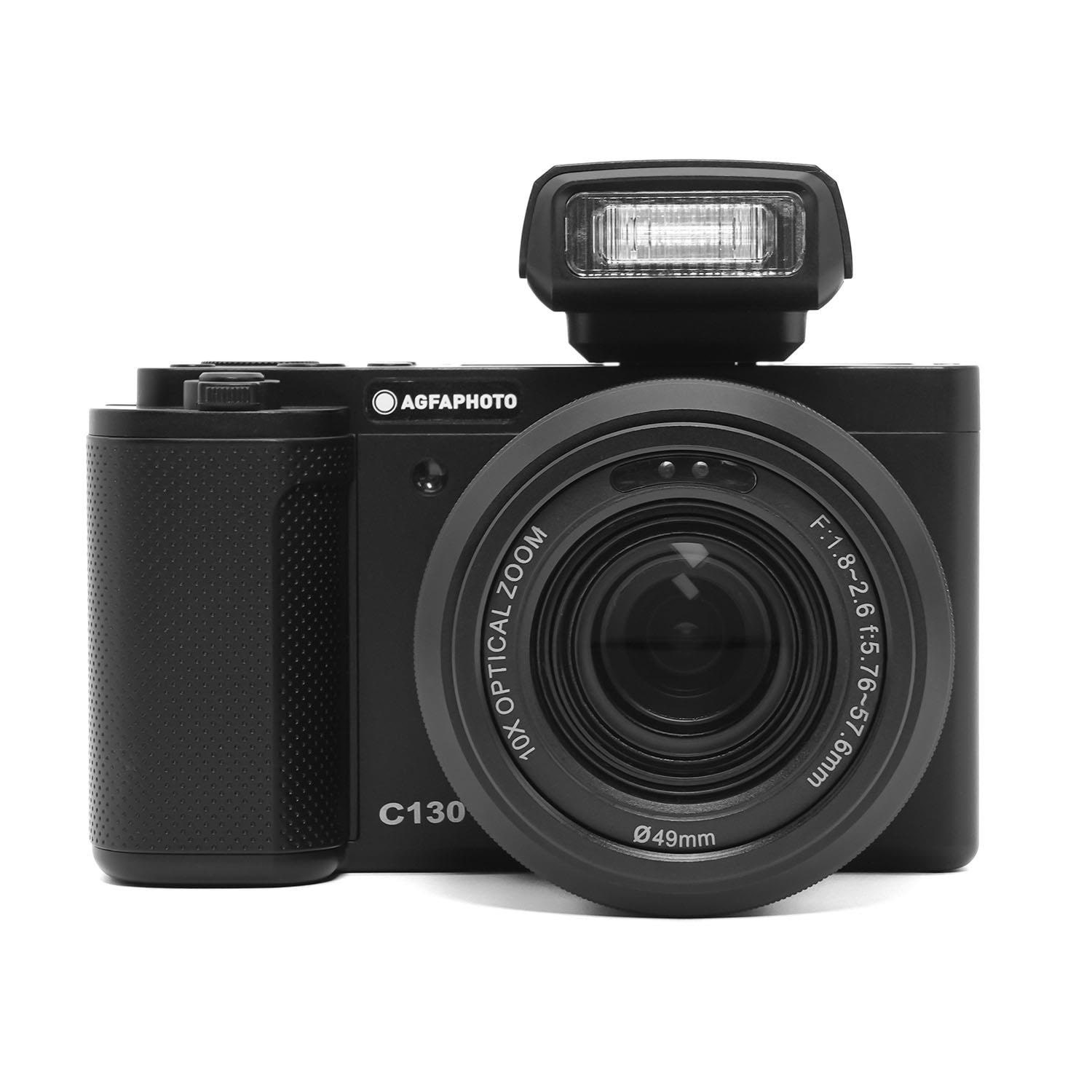 Agfa Photo Realishot C130 - Black Kamera Sort C130BK