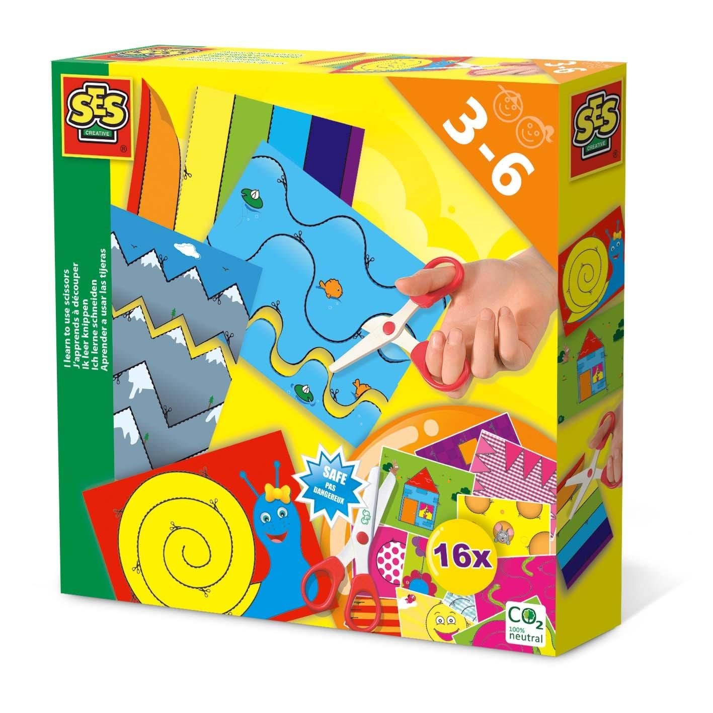 SES Creative I Learn to Use Scissors Kreativt Legetøj 14809