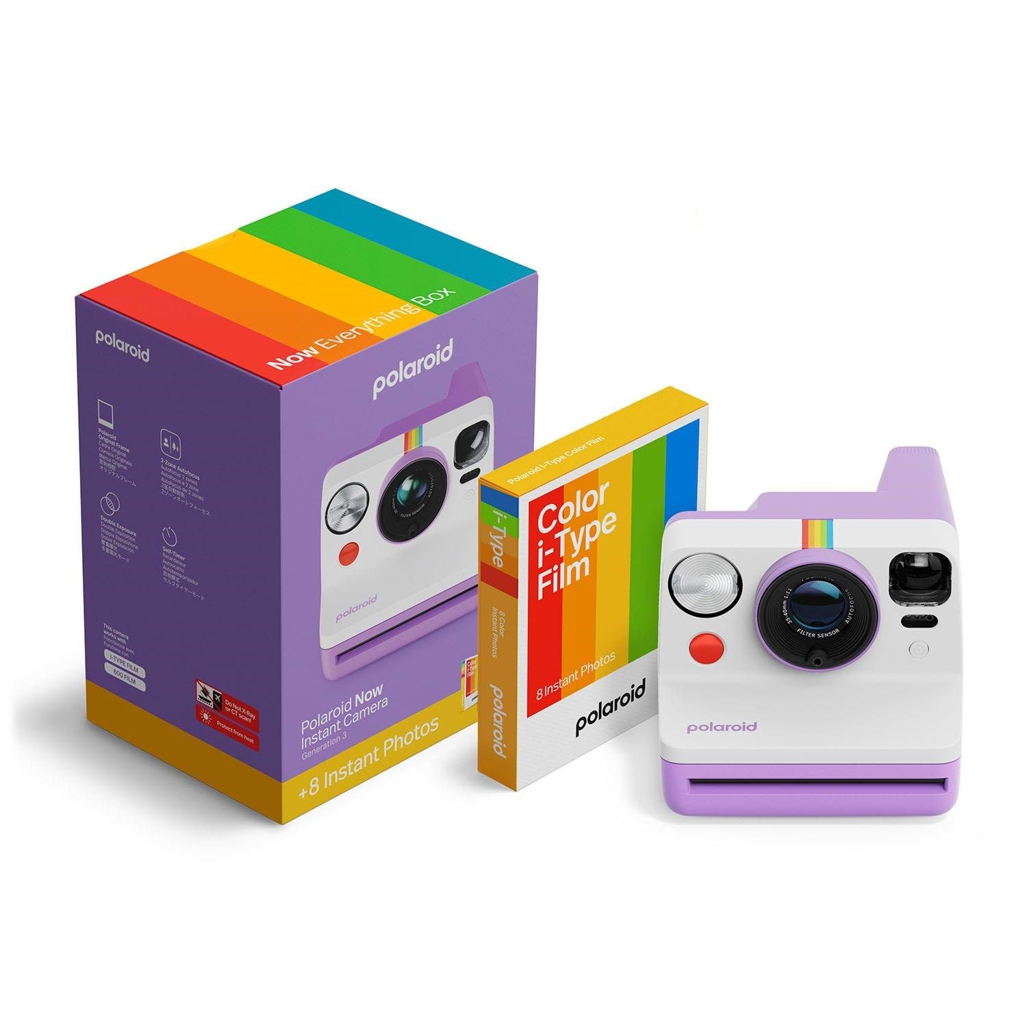 Polaroid Now Gen 3 Everything Box - Purple Kamera Lilla 006577