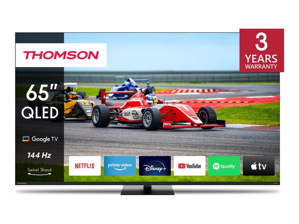 Thomson 65" Fladskærms TV LED 4K 65QG7C14 Fjernsyn Sort