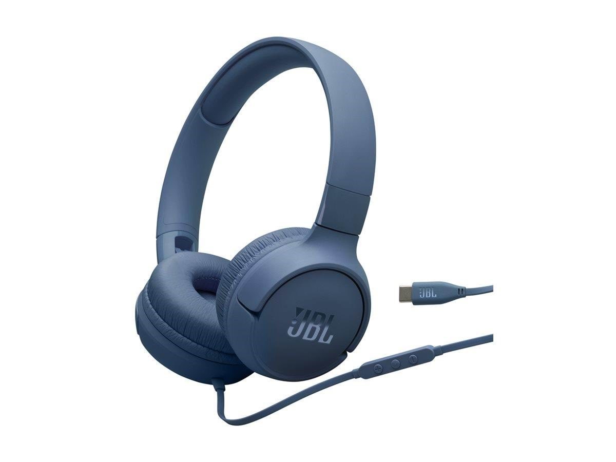 JBL TUNE 520C - Blue Hovedtelefoner Og Headset JBLT520CBLU