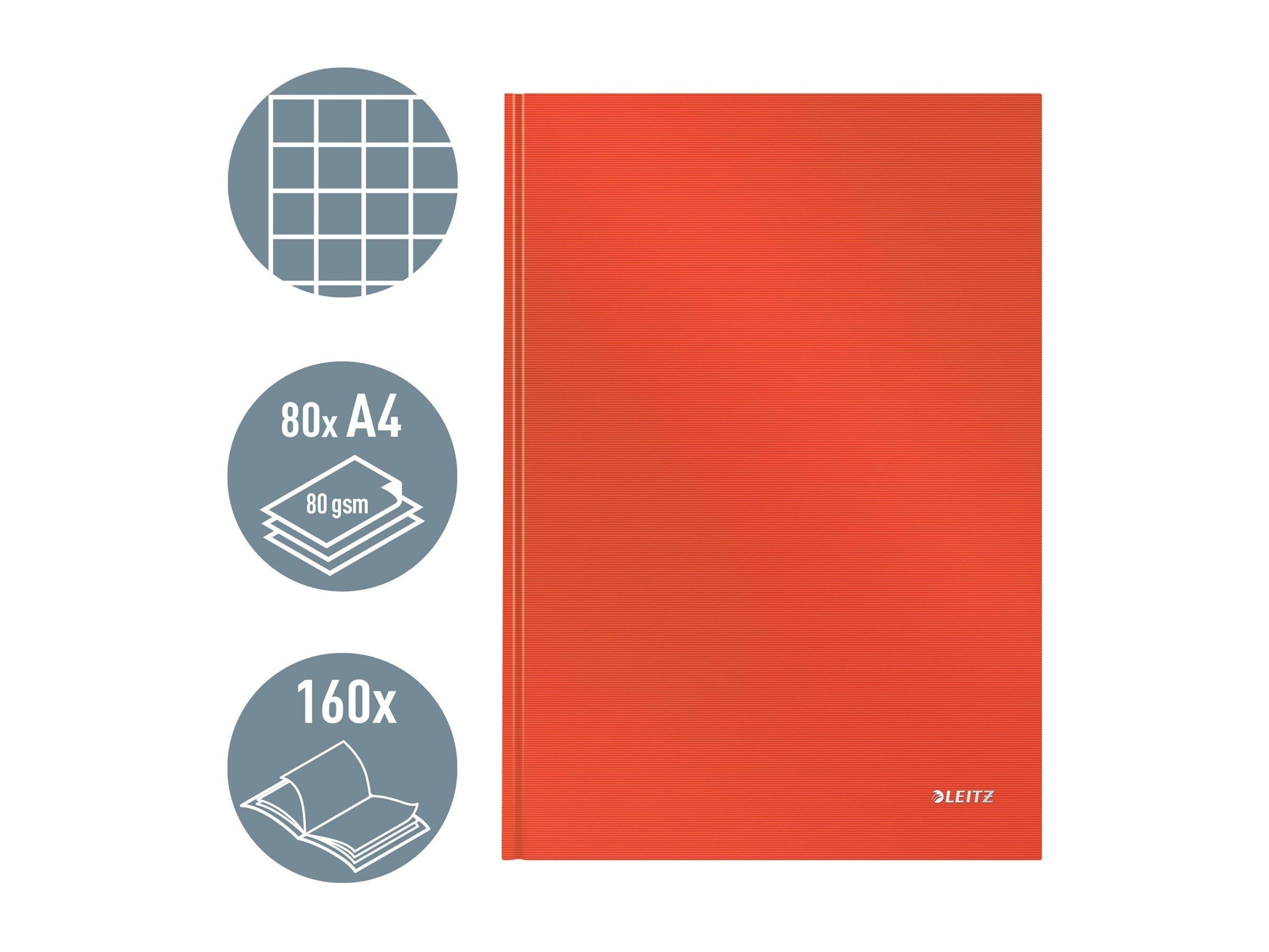 Esselte Leitz Solid - notebook - A4 - 80 sheets Notesbog 46640020
