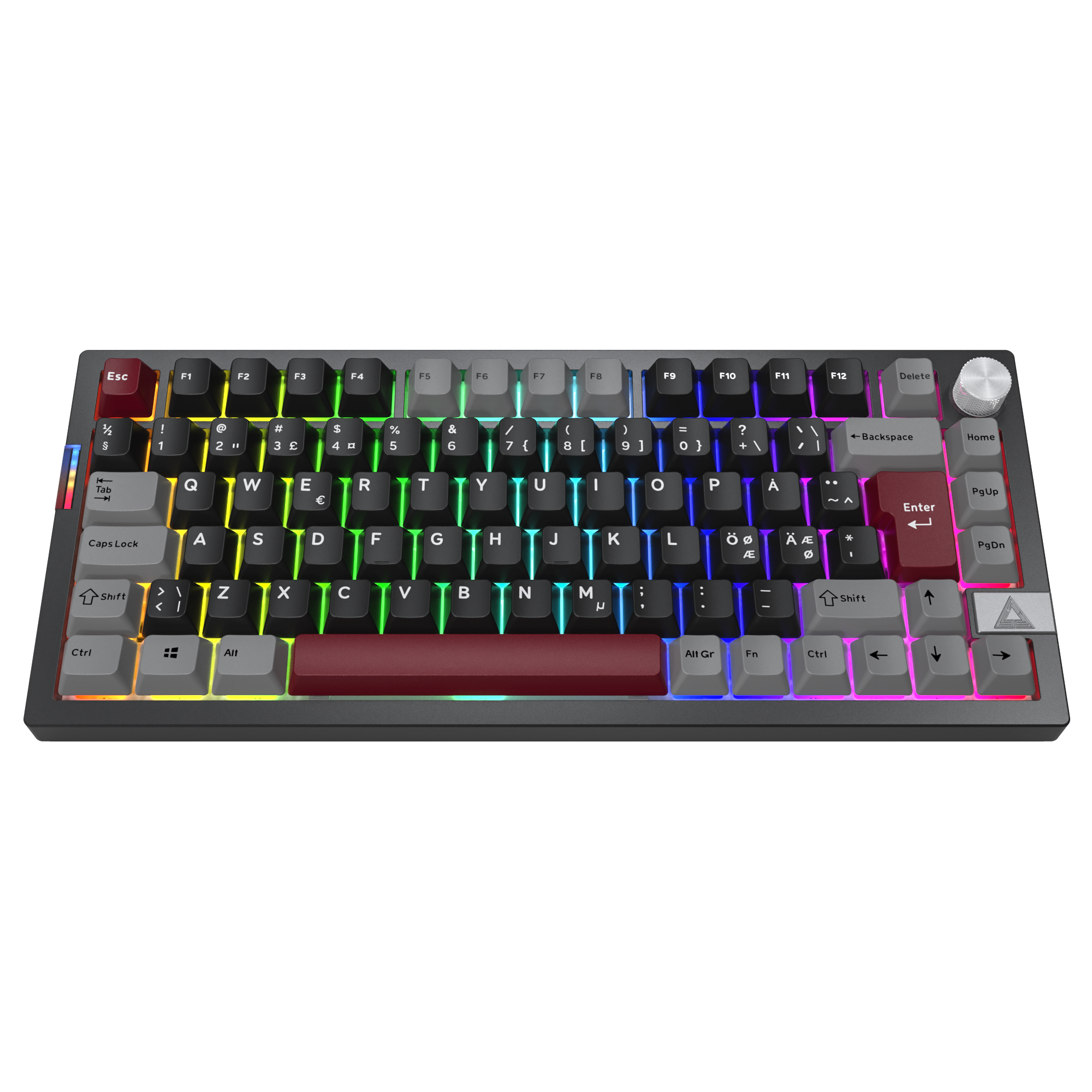 Montech Mkey PRO 75% - Darkness - Gaming Tastatur - Nordisk - Sort Tastatur MK PRO 75 DB_ISO