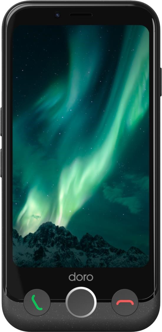 Doro Aurora A11 64GB/4GB - Graphite Mobiltelefon Grå 8884