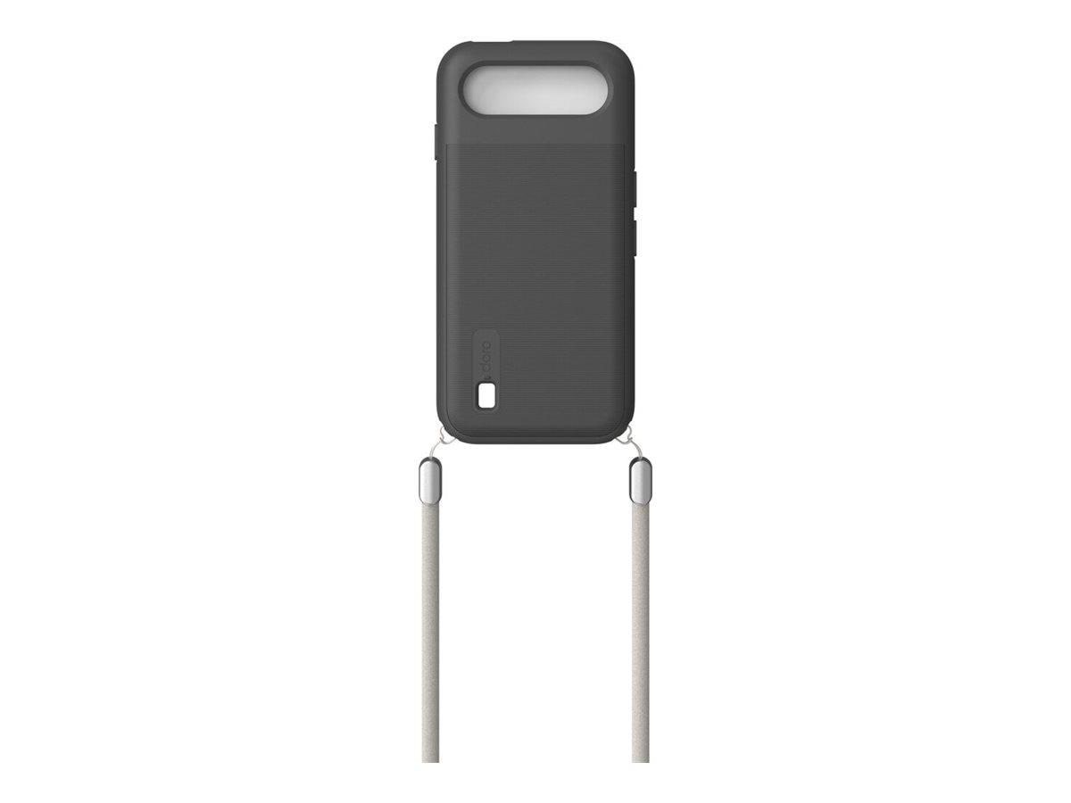 Doro Aurora A11 - TPU Case - Graphite Strap Mobilcover 8920