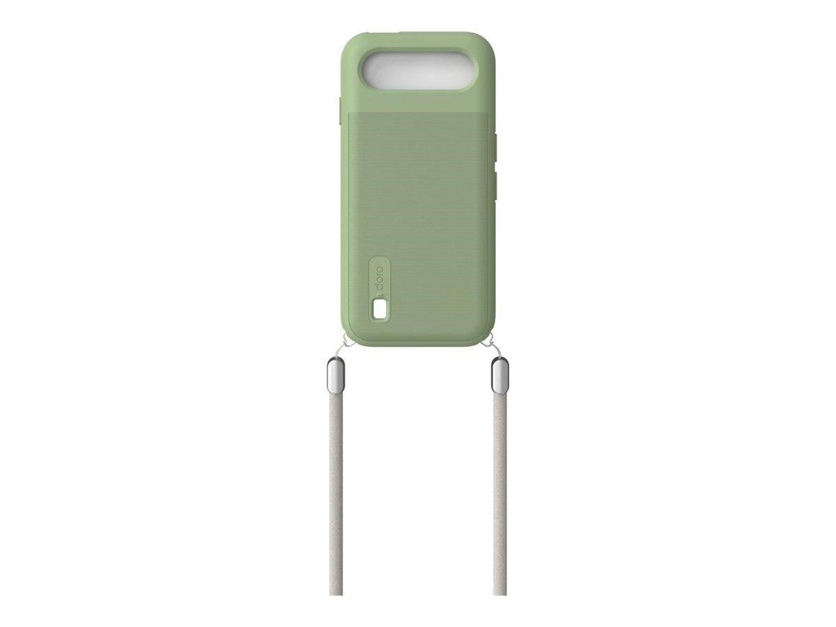 Doro Aurora A11 - TPU Case - Green Strap Mobilcover 8921